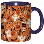 Tasse a cafe halloween dessin anime chauve - souris citrouille fantome mignon cannes de bonbon corbeau ...
