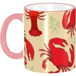 Tasses a cafe de homard et de crabe pour hommes et femmes - tasse en ceramique - tasse a the - tasse ...