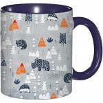 Tasse a cafe imprime animaux des bois herisson rhinoceros, tasse coloree pour le bureau, la maison, le ... Tasse a cafe imprime animaux des bois herisson rhinoceros, tasse coloree pour le bureau, la maison, le ...