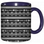 Tasse a cafe jour des morts dessine a la main style ligne art native doodle cranes fleches tradition ... Tasse a cafe jour des morts dessine a la main style ligne art native doodle cranes fleches tradition ...