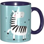 Tasse a cafe mignonne petite zebre tasse en ceramique de 11oz pour femmes hommes anniversaire cadeaux ...
