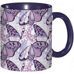 Tasse a cafe papillons tachetes d'insectes volants ailes detaillees. lilas violet imprime tasse coloree ... Tasse a cafe papillons tachetes d'insectes volants ailes detaillees. lilas violet imprime tasse coloree ...