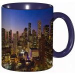 Tasse a cafe paysage centre - ville de houston photographie paysage urbain de la ville urbaine impression ...