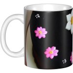 Tasse a cafe en porcelaine avec gateau au chocolat noir c cadeau pour les amateurs de cafe pour femme, ...