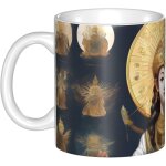 Tasse a cafe en porcelaine statue de dieu c cadeau pour les amateurs de cafe pour femme maman 330 ml ...