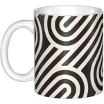 Tasse a cafe en porcelaine a texture incurvee noire - cadeau pour les amateurs de cafe pour femme maman ...