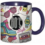 Tasse a cafe roller 80 retro colore vintage graphique annees 80 facile skate impression tasse de tasse ...