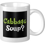 Tasse a cafe de soupe au chou 11 oz pour la tasse de the de cadeau d'anniversaire de maison de bureau ...