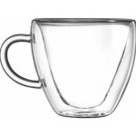 Tasses a café ou a thé en verre isolant a double paroi en forme de câ¿ur, tasses a lait, verre a lait, ... Tasses a café ou a thé en verre isolant a double paroi en forme de câ¿ur, tasses a lait, verre a lait, ...