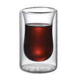 Tasse a café en verre borosilicate, double paroi, durable, isolée thermon, latte, cappuccino, pour boissons ... Tasse a café en verre borosilicate, double paroi, durable, isolée thermon, latte, cappuccino, pour boissons ...