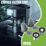 Tasse de capsules de café rechargeables, pour cuisinart dgb - 2, ss - 1. filtres a café nespresso h3a5, ... Tasse de capsules de café rechargeables, pour cuisinart dgb - 2, ss - 1. filtres a café nespresso h3a5, ...