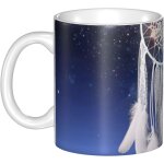 Tasse en ceramique - tasse attrape - reves fantaisie blanche - larges tasses de the - cafe et chocolat ...