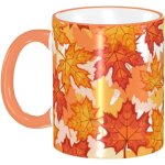 Tasse en ceramique, tasse a feuilles de sycomore, tasse en ceramique, tasse a cafe, facile a tenir, tasse ...