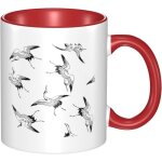 Tasse en ceramique - tasse de grue japonaise - tasse de the - de cafe et de cacao pour hommes et femmes ...