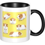 Tasse en ceramique - motif cochon d'inde - tasse a the - cafe et cacao pour hommes et femmes Tasse en ceramique - motif cochon d'inde - tasse a the - cafe et cacao pour hommes et femmes