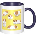 Tasse en ceramique - motif cochon d'inde - tasse a the - cafe et cacao pour hommes et femmes Tasse en ceramique - motif cochon d'inde - tasse a the - cafe et cacao pour hommes et femmes