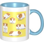 Tasse en ceramique - motif cochon d'inde - tasse a the - cafe et cacao pour hommes et femmes Tasse en ceramique - motif cochon d'inde - tasse a the - cafe et cacao pour hommes et femmes