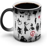 Tasse a changement de couleur ballon rouge banksy tasse a café tasse thermos vaisselle en céramique résistant ... Tasse a changement de couleur ballon rouge banksy tasse a café tasse thermos vaisselle en céramique résistant ...
