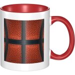 Tasse a changement de couleur minimaliste de sport de basket - ball, tasse a the en ceramique de nouveaute ...