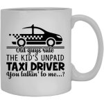 Tasse de chauffeur de taxi old guys rule, tasse en céramique, tasse a café Tasse de chauffeur de taxi old guys rule, tasse en céramique, tasse a café