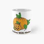 Tasse classique drôle de sorcières de camping d'halloween avec attelages - 11 onces pour café, thé, tasse ... Tasse classique drôle de sorcières de camping d'halloween avec attelages - 11 onces pour café, thé, tasse ...