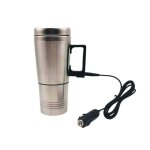 Tasse de conservation de la chaleur a 100 degrs 24v, sans bpa, sans fuite, chauffage electrique pour ...