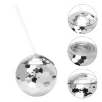 Tasse disco en forme de boule flash, verre a cocktail, outil de bar scintillant, tasse de fête, lampe ... Tasse disco en forme de boule flash, verre a cocktail, outil de bar scintillant, tasse de fête, lampe ...
