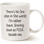 Tasses dr�les de ronflement pour mari qui ronfle, meilleur cadeau pour la saint - valentin et l'anniversaire ...