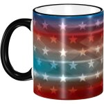 Tasse drapeau amricain galaxie toile tasse en cramique tasse  th rsistant  la chaleur tasse ...