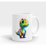 Tasse drole de bebe t - rex pour les enfants, ideale pour les boissons chaudes et froides, tasse a cafe ...