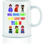 Tasse fantaisie, tasse d'anniversaire pour lui, sa tasse, blague, humour, professeur, les vrais h�ros ...