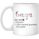 Tasse de d�finition pour femmes, tasses de grand - m�re, f�te des m�res, tasse a caf� de 11oz
