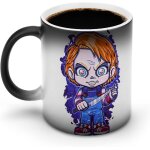 Tasse freddy krueger film d'horreur tasse de grande capacit chauffage magique tasse  caf  changement ...
