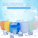 Tasse a glace en silicone, cubes de glace polyvalents, pochoir de plateau, bouteille de boisson froide ...
