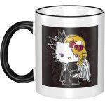 Tasse hello kitty grande capacit, tasse  caf en cramique, rsistante  la chaleur, cadeau d'annivers ...