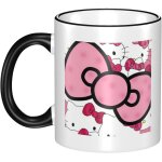 Tasse hello kitty grande capacit, tasse  caf en cramique, rsistante  la chaleur, cadeau d'annivers ...