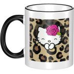 Tasse hello kitty grande capacit, tasse  caf en cramique, rsistante  la chaleur, cadeau d'annivers ...
