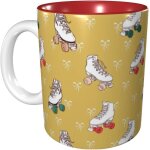 Tasse imprimee de patins a roulettes colores, tasses a cafe, cadeau d'anniversaire pour hommes femmes ... Tasse imprimee de patins a roulettes colores, tasses a cafe, cadeau d'anniversaire pour hommes femmes ...