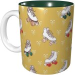 Tasse imprimee de patins a roulettes colores, tasses a cafe, cadeau d'anniversaire pour hommes femmes ... Tasse imprimee de patins a roulettes colores, tasses a cafe, cadeau d'anniversaire pour hommes femmes ...