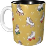 Tasse imprimee de patins a roulettes colores, tasses a cafe, cadeau d'anniversaire pour hommes femmes ... Tasse imprimee de patins a roulettes colores, tasses a cafe, cadeau d'anniversaire pour hommes femmes ...