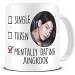 Tasse tasse jungkook c�l�bre kpop celebrity bts love crush dreamboat mugss tasse a caf� en c�ramique ...
