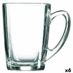 Tasse luminarc new morning petit - déjeuner transparent verre (320 ml) (6 unités) Tasse luminarc new morning petit - déjeuner transparent verre (320 ml) (6 unités)