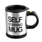Tasse a mlanger automatique en acier inoxydable de 400ml, tasse a caf, lait, jus, verres, gadgets de ...