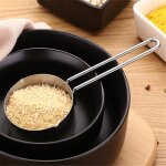 Tasse a mesurer en acier inoxydable cuill�re a mesurer de cuisine cuill�re a mesurer pour la cuisson ...