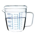 Tasse a mesurer en verre rsistant a la chaleur pichet a th et caf rsistant au micro - ondes