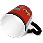 Tasse mickey  motif d'animation, tasse  caf en cramique, grande capacit, adapte  la maison ...