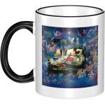 Tasse mickey mouse grande capacit, tasse  caf en cramique, rsistante  la chaleur, cadeau ...