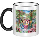 Tasse mickey mouse grande capacit��, tasse �� caf�� en c��ramique, r��sistante �� la chaleur, cadeau ...