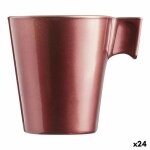 Tasse mug luminarc flashy rouge 80 ml verre (24 unités) Tasse mug luminarc flashy rouge 80 ml verre (24 unités)