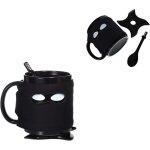 Tasse ninja cr�ative tasse a caf� fra�che tasse a caf� de dessin anim� tasse a boisson avec dessous de ...
